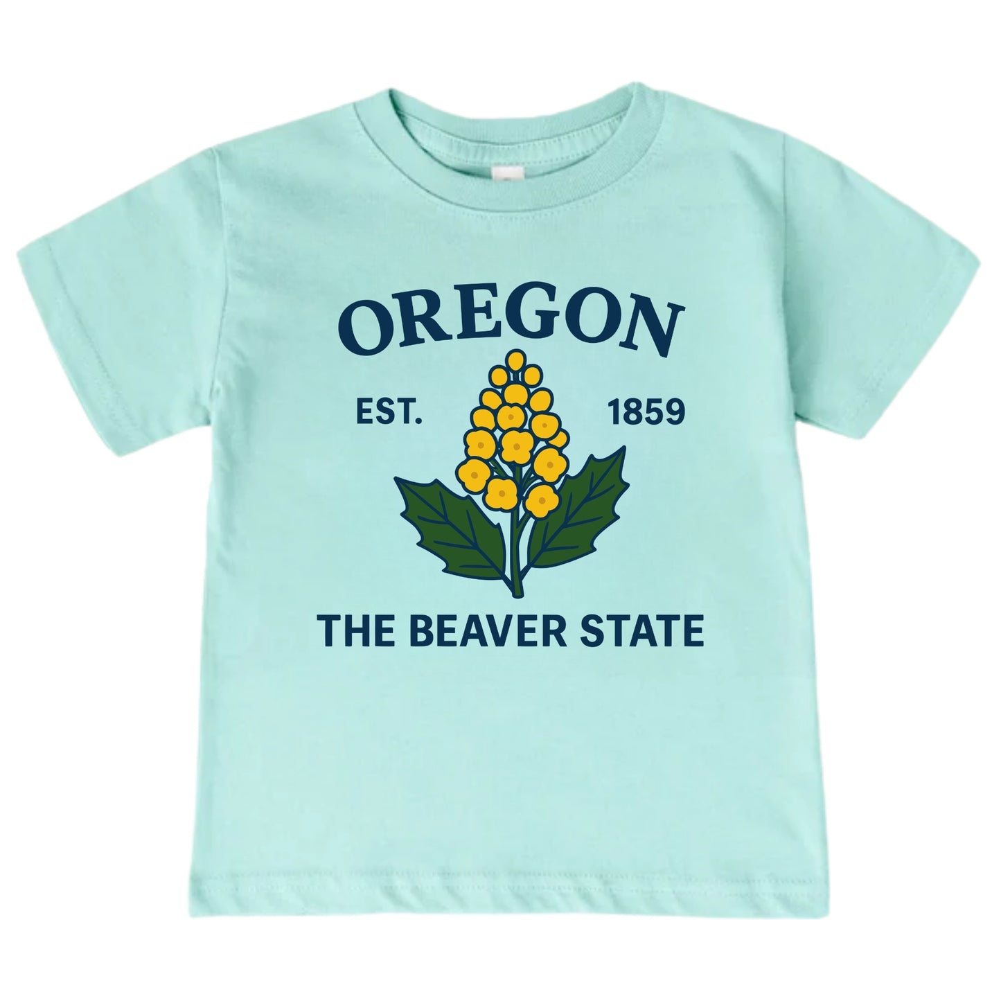 Oregon Grape Floral Kids T-Shirt