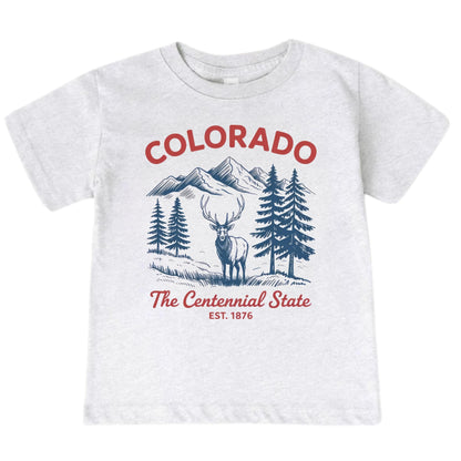 Colorado The Centennial State Kids T-Shirt