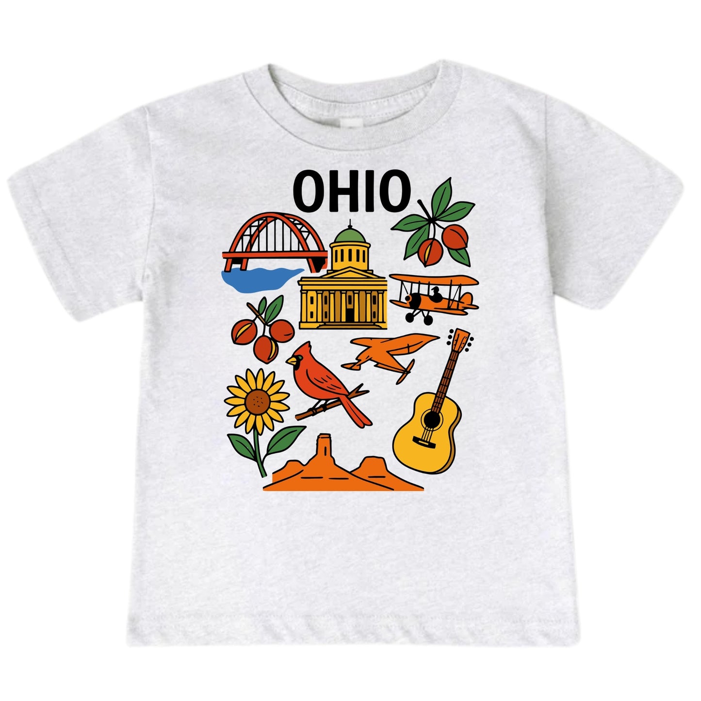 Ohio Buckeye State Kids T-Shirt