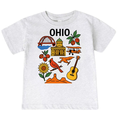 Ohio Buckeye State Kids T-Shirt