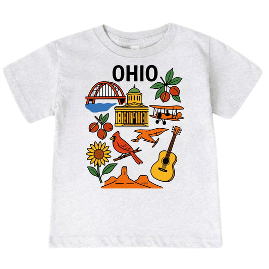 Ohio Buckeye State Kids T-Shirt