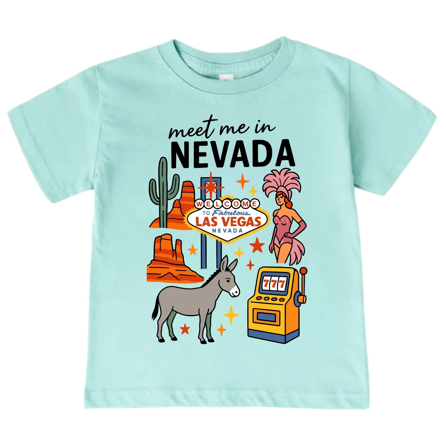 Nevada Baby Onesie® - Las Vegas Kids Vacation T-Shirt