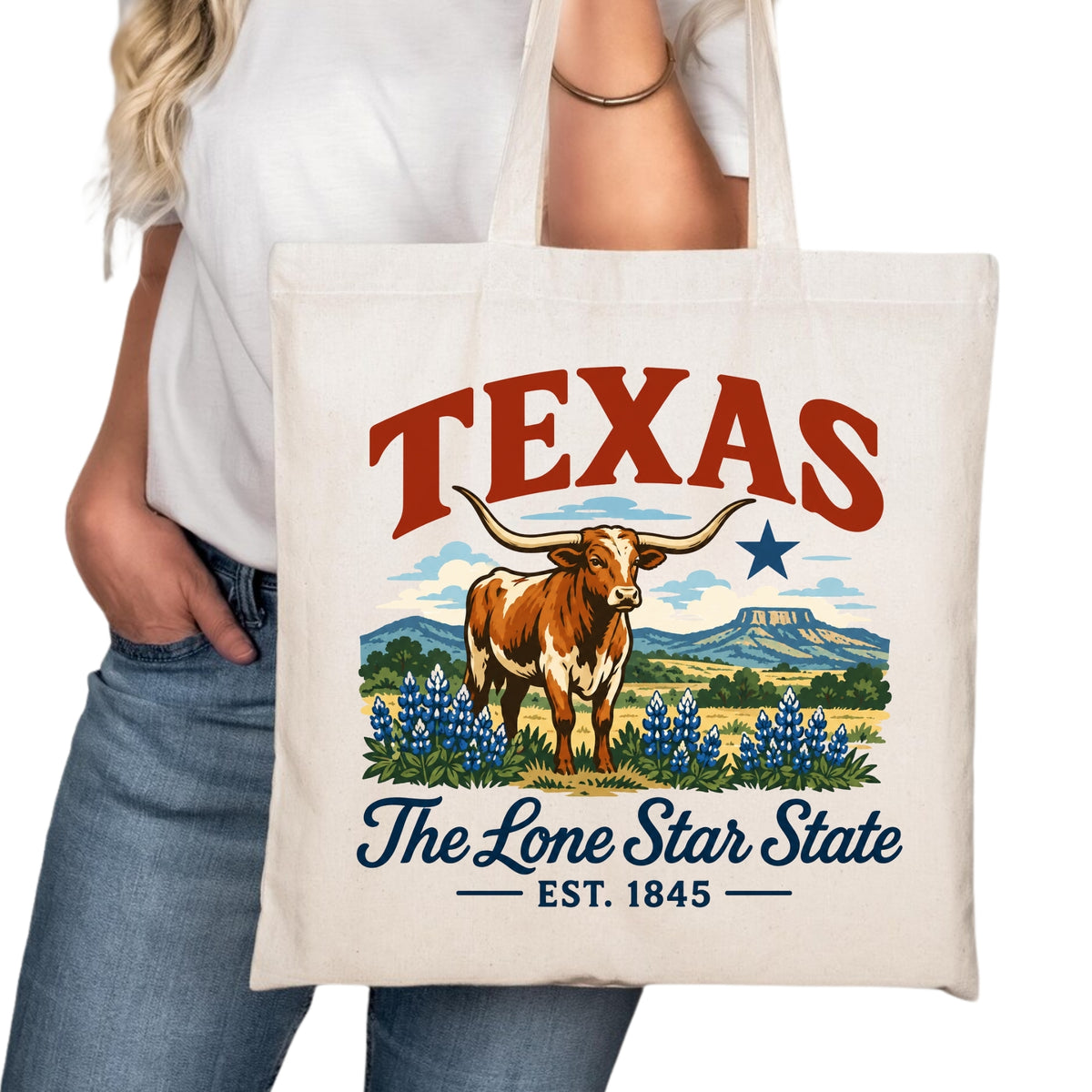 Texas Tote Bag