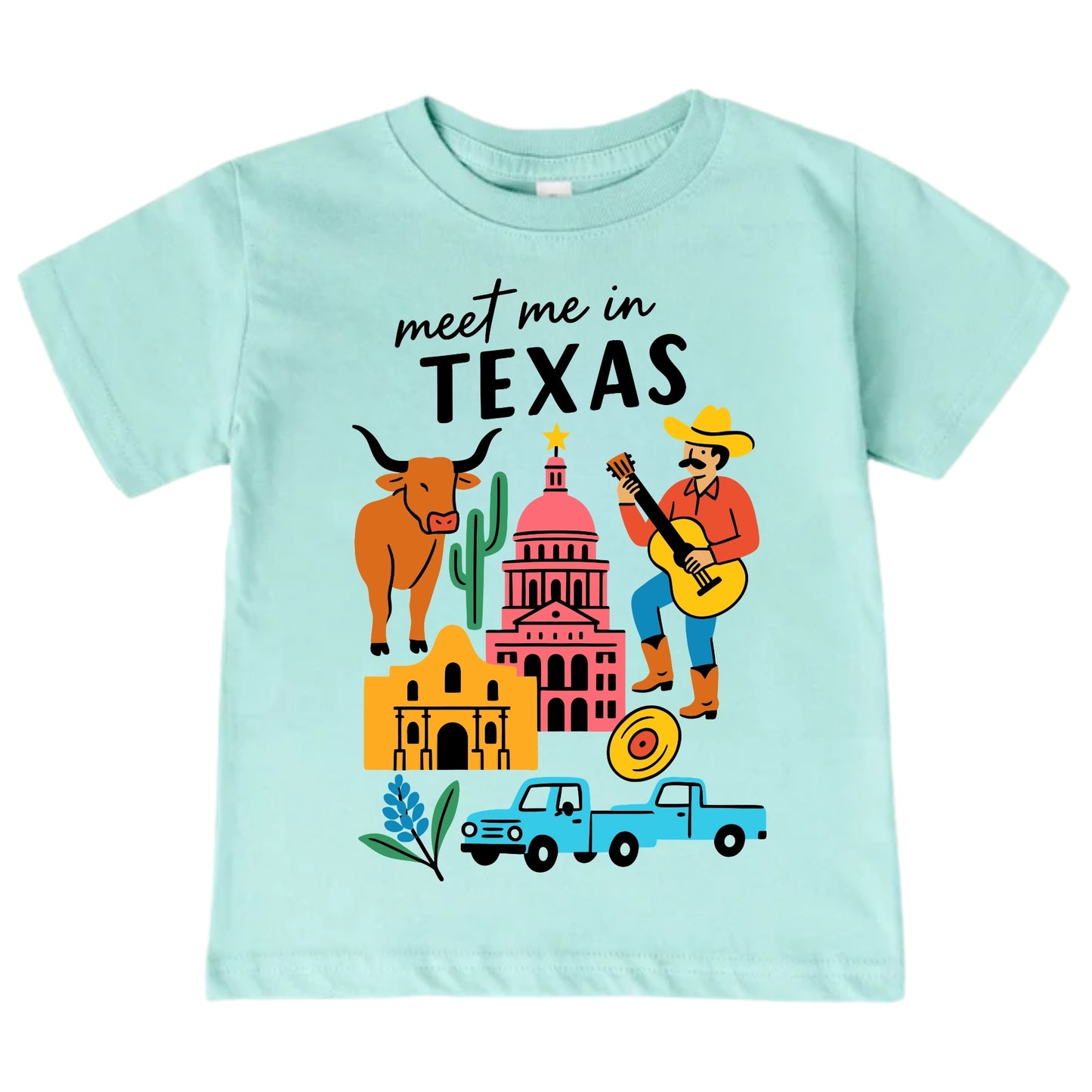 Texas Baby Onesie® - Texas Kids Vacation T-Shirt