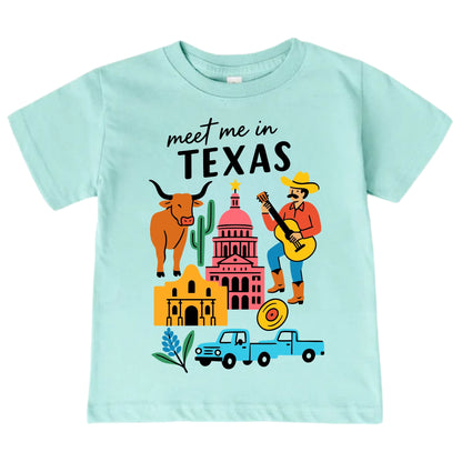 Texas Baby Onesie® - Texas Kids Vacation T-Shirt