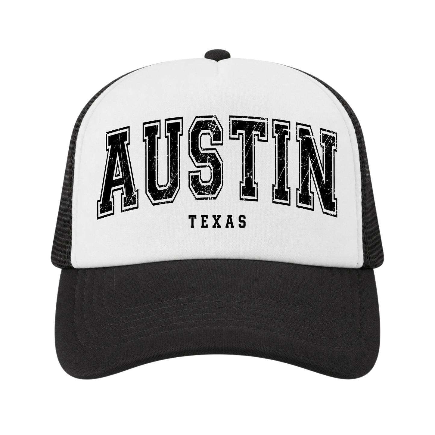 Austin Trucker Hat for Kids & Adults, Texas Vacation, Souvenir Gifts
