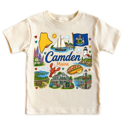 Camden Maine Baby Bodysuit for Boys Girls