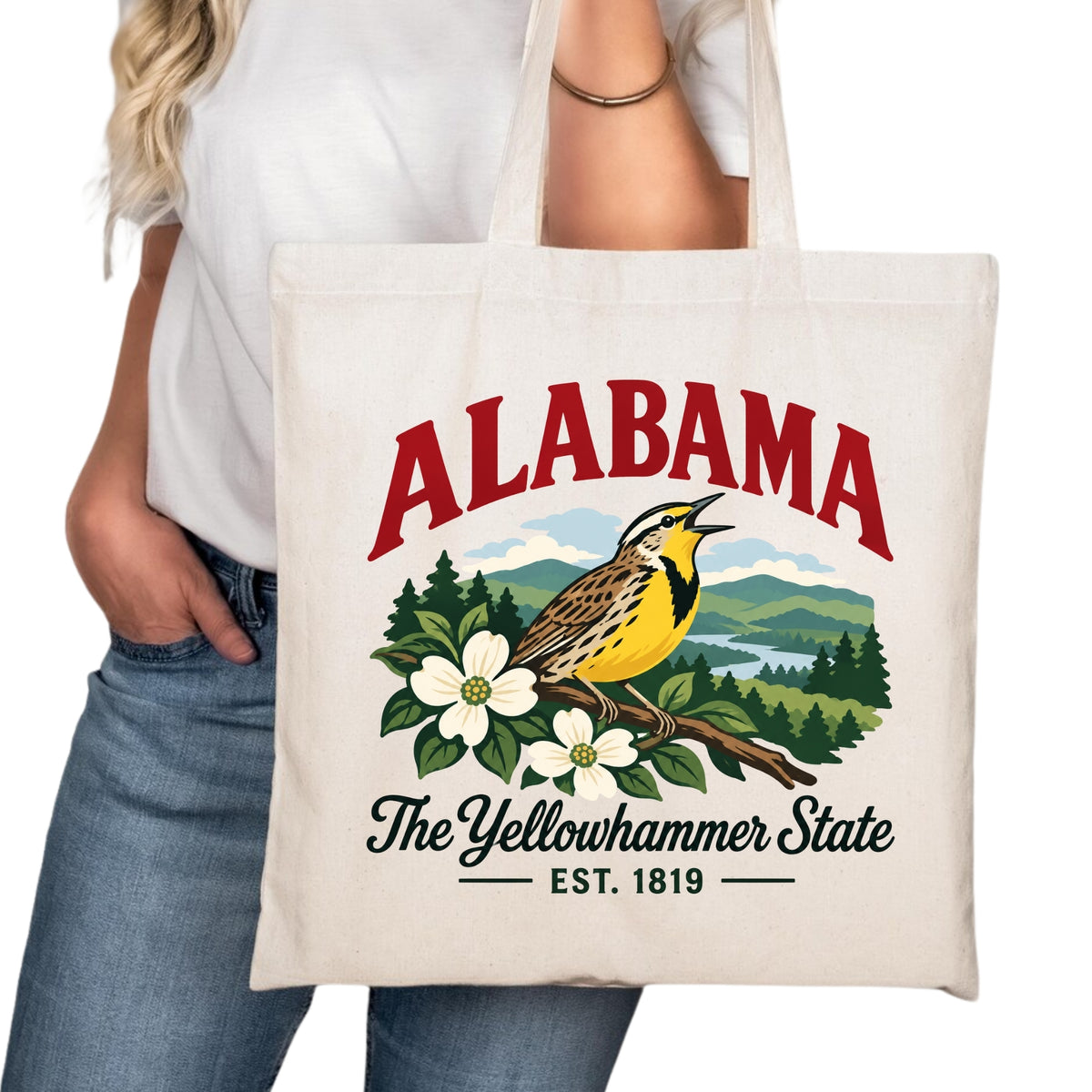Alabama Tote Bag