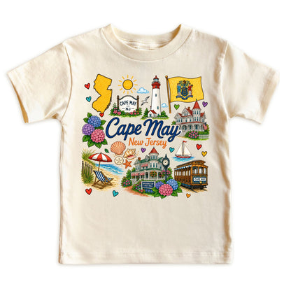 Cape May New Jersey Baby Bodysuit for Boys Girls