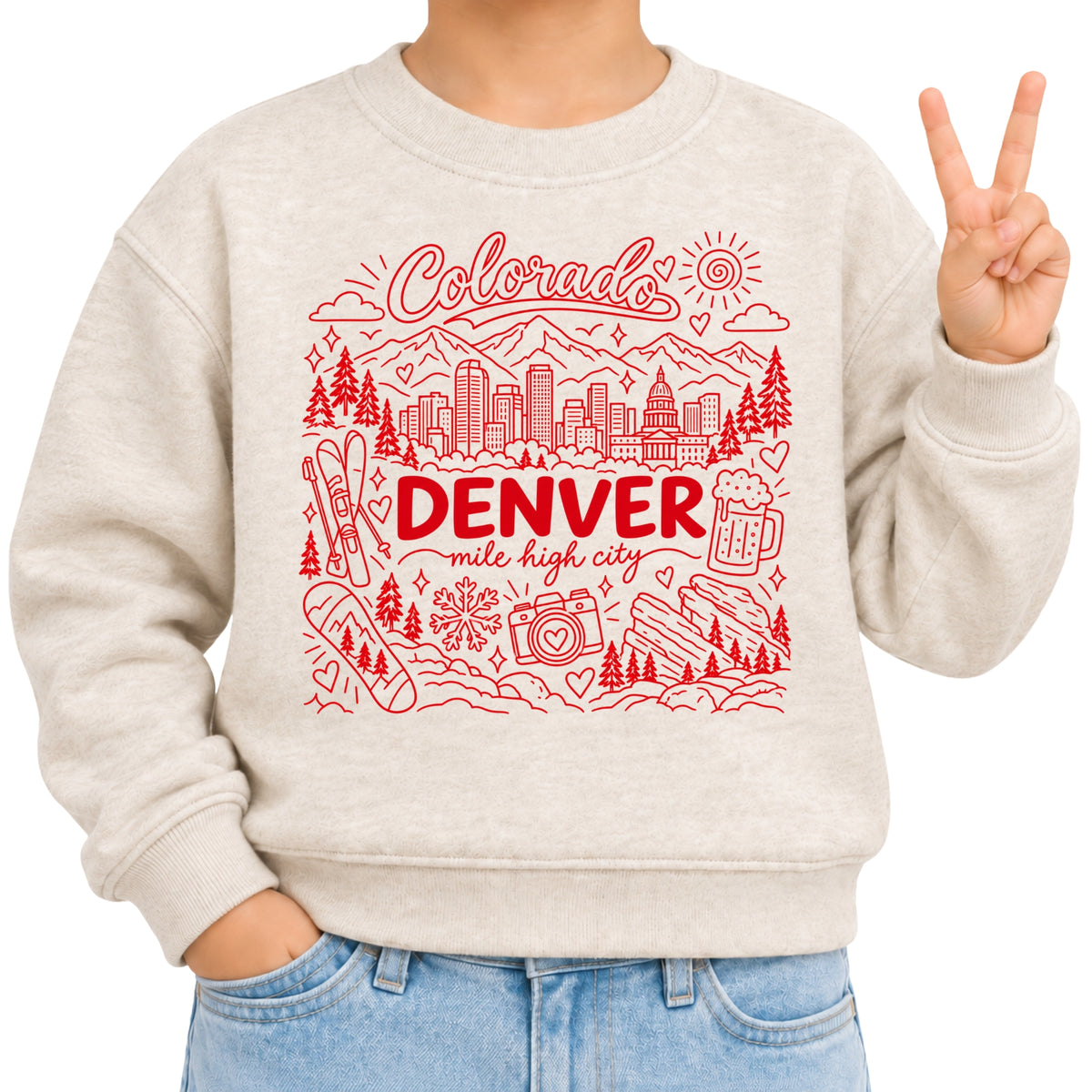 Denver Illustration T-Shirt