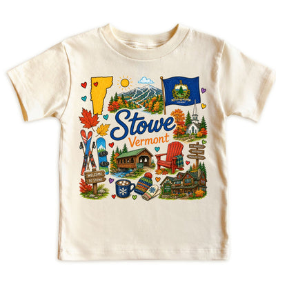 Stowe Vermont Kids T-Shirt