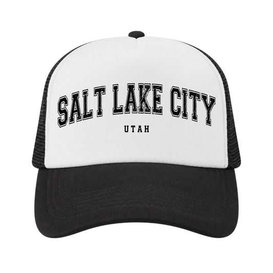 Salt Lake City Trucker Hat for Kids & Adults, Salt Lake City Vacation, Souvenir Gifts
