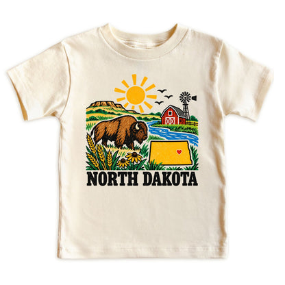 North Dakota Kids T-Shirt