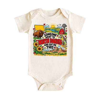 North Dakota Kids Souvenir Tee