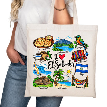 El Salvador Tote Bag