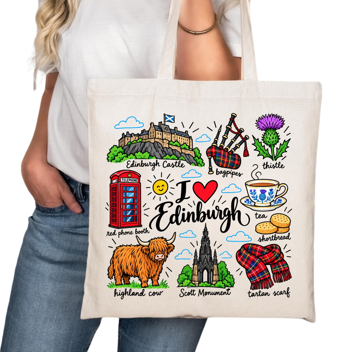 Edinburgh Tote Bag