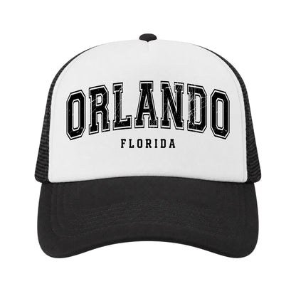 Orlando Trucker Hat for Kids & Adults, Orlando Vacation, Souvenir Gifts