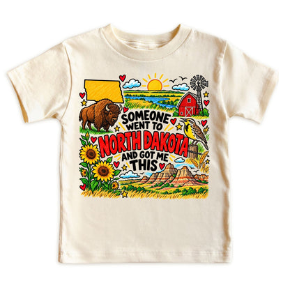 North Dakota Kids Souvenir Tee