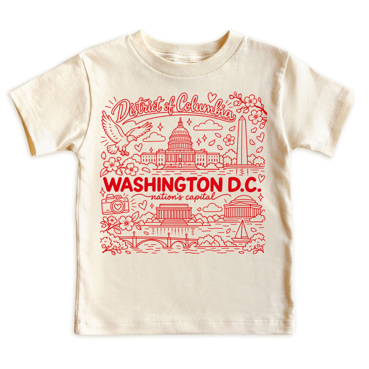 Washington D.C. Illustration T-Shirt