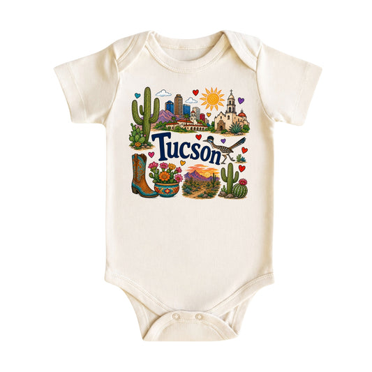 Tucson Baby Bodysuit for Boys Girls