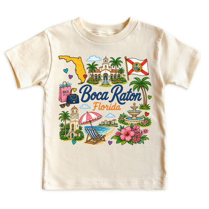 Boca Raton Florida Baby Bodysuit for Boys Girls