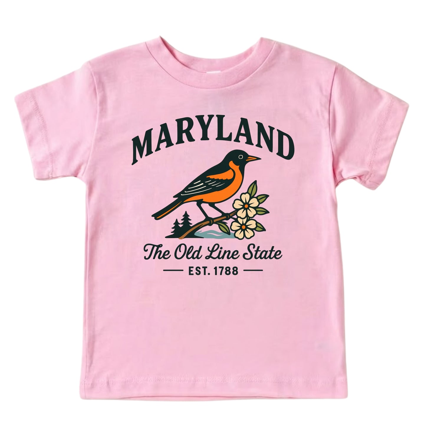 Maryland Vacation Kids Tshirt
