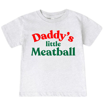 Daddy’s Little Meatball Baby Onesie ® – Italian Family Baby Bodysuit for Boys and Girls