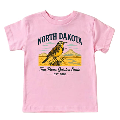 North Dakota Vacation Kids Tshirt