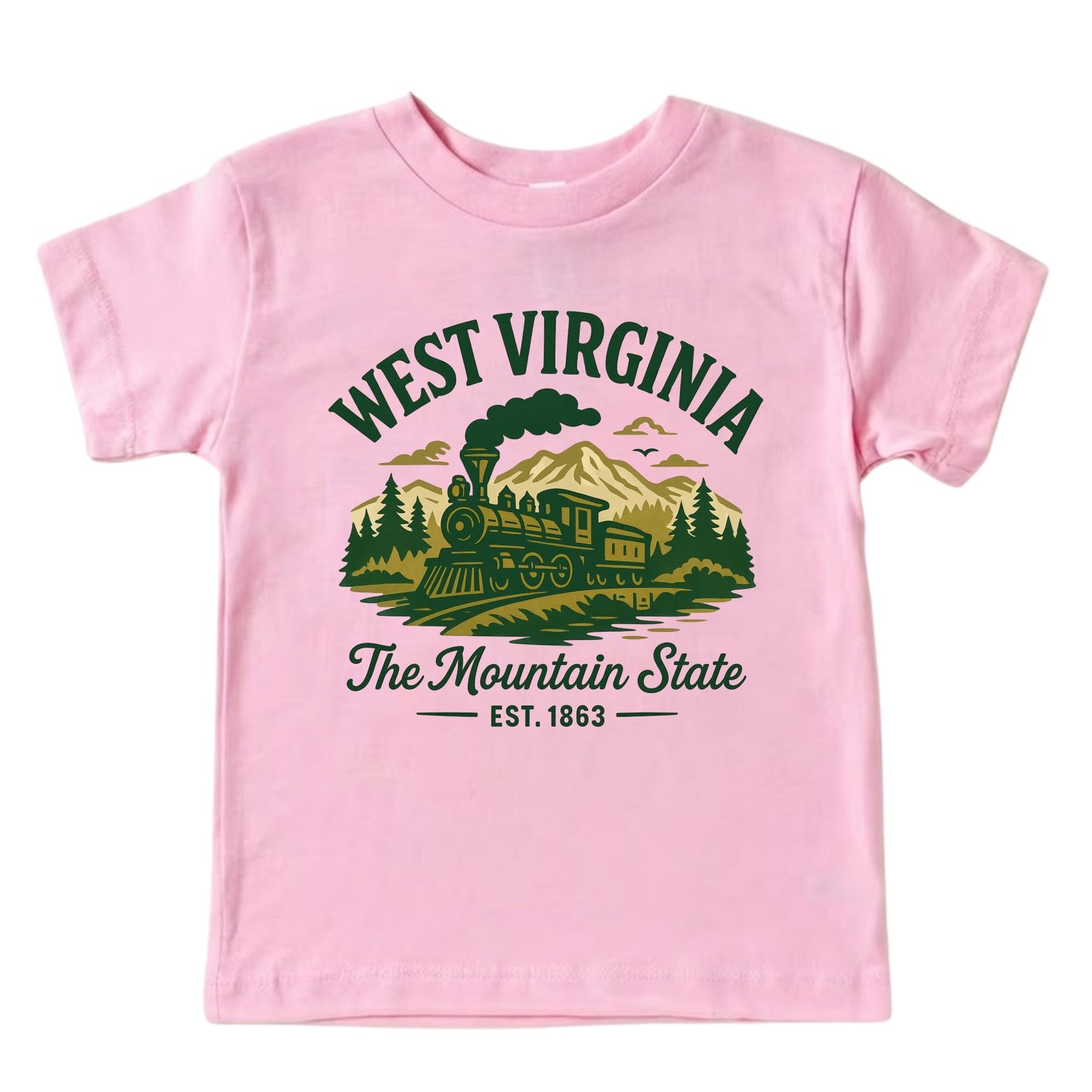 West Virginia Vacation Kids Tshirt
