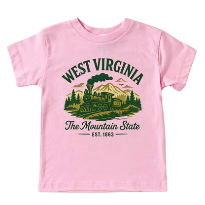 West Virginia Vacation Kids Tshirt