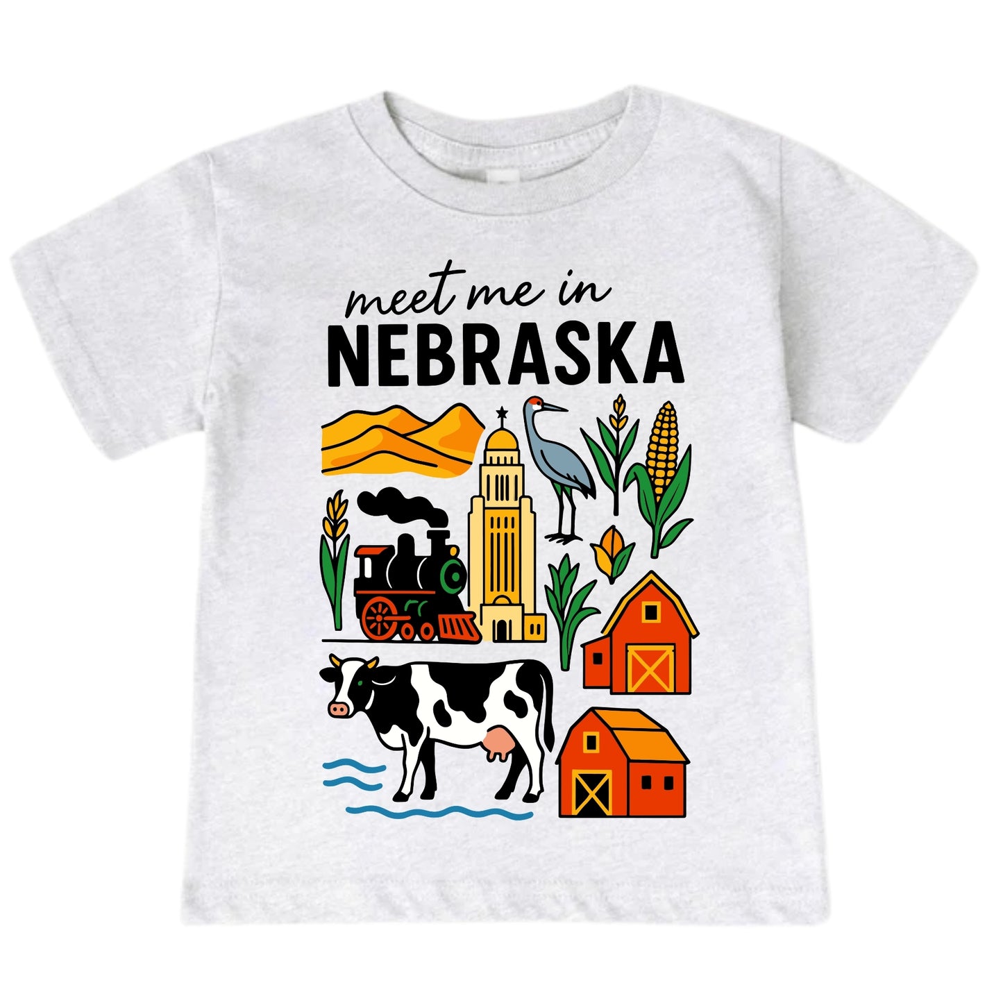 Nebraska Baby Onesie® - Kids Vacation T-Shirt