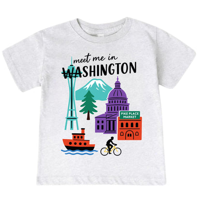 Washington Baby Onesie® - Kids Vacation T-Shirt
