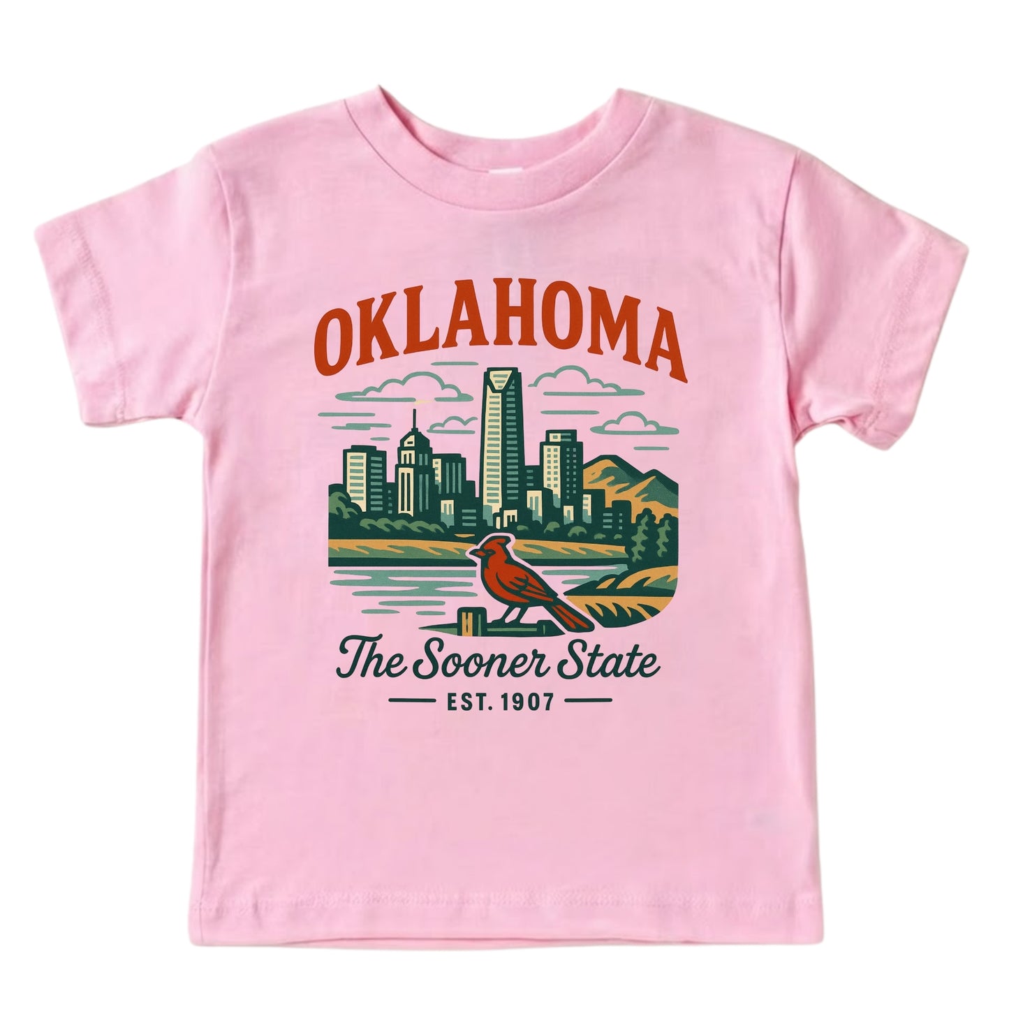 Oklahoma Baby Bodysuit