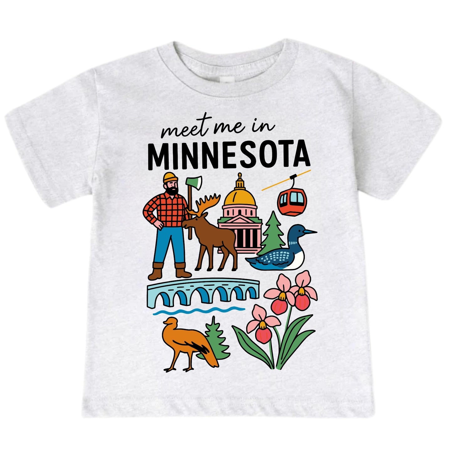 Minnesota Baby Onesie® - Kids Vacation T-Shirt