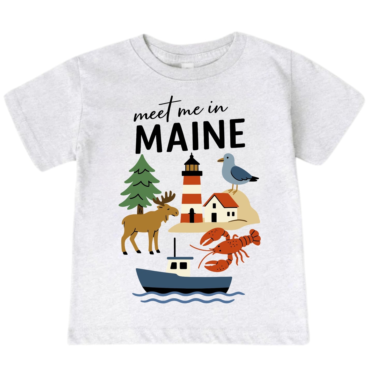 Maine Baby Onesie® - Kids Vacation T-Shirt