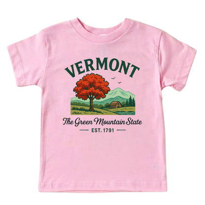 Vermont Baby Bodysuit for Baby Boys Girls, Burlington Montpelier Stowe Newborn Baby Hospital Outfit
