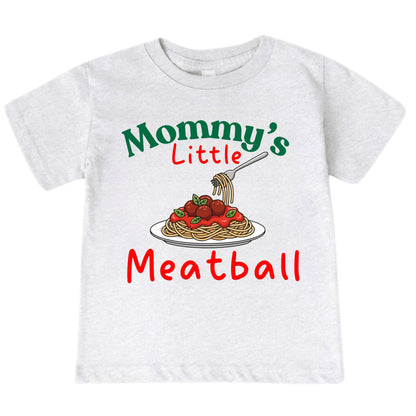 Mommy’s Little Meatball Baby Onesie ® – Italian Spaghetti Baby Bodysuit for Boys and Girls