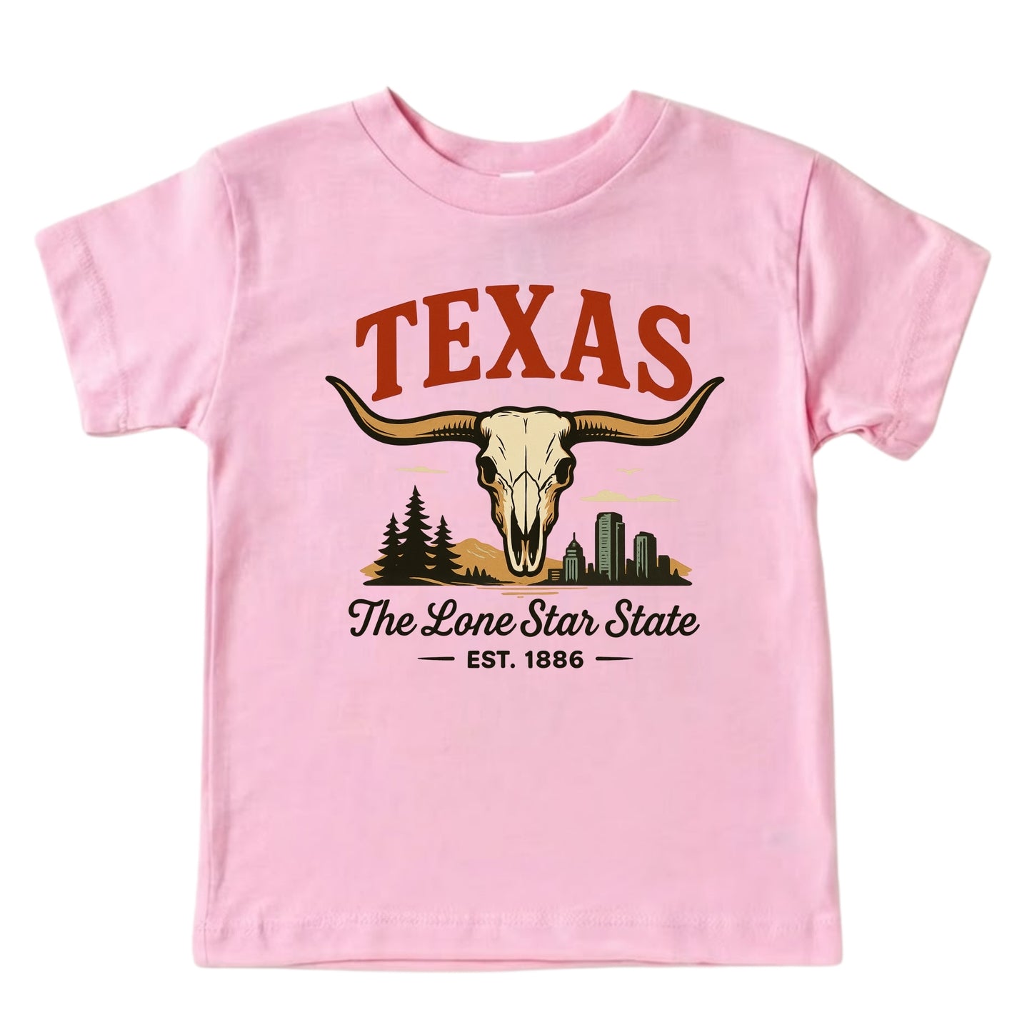 Texas Vacation Kids Tshirt, Dallas Houston Austin Family Trip Shirt