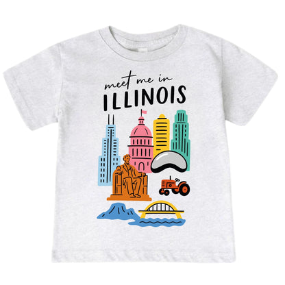 Illinois Baby Onesie® - Chicago Kids Vacation T-Shirt
