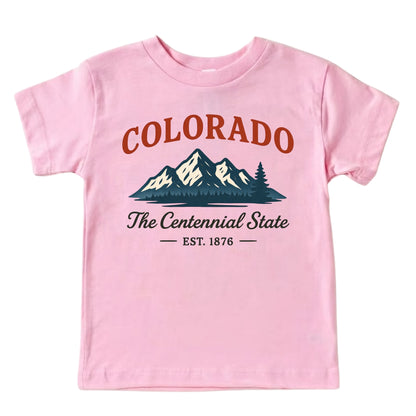 Colorado Vacation Kids Tshirt