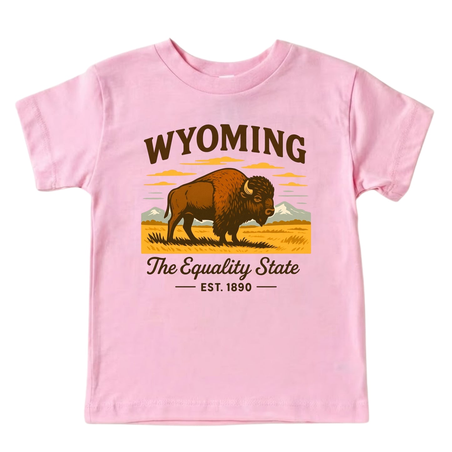 Wyoming Baby Bodysuit for Baby Boys and Girls