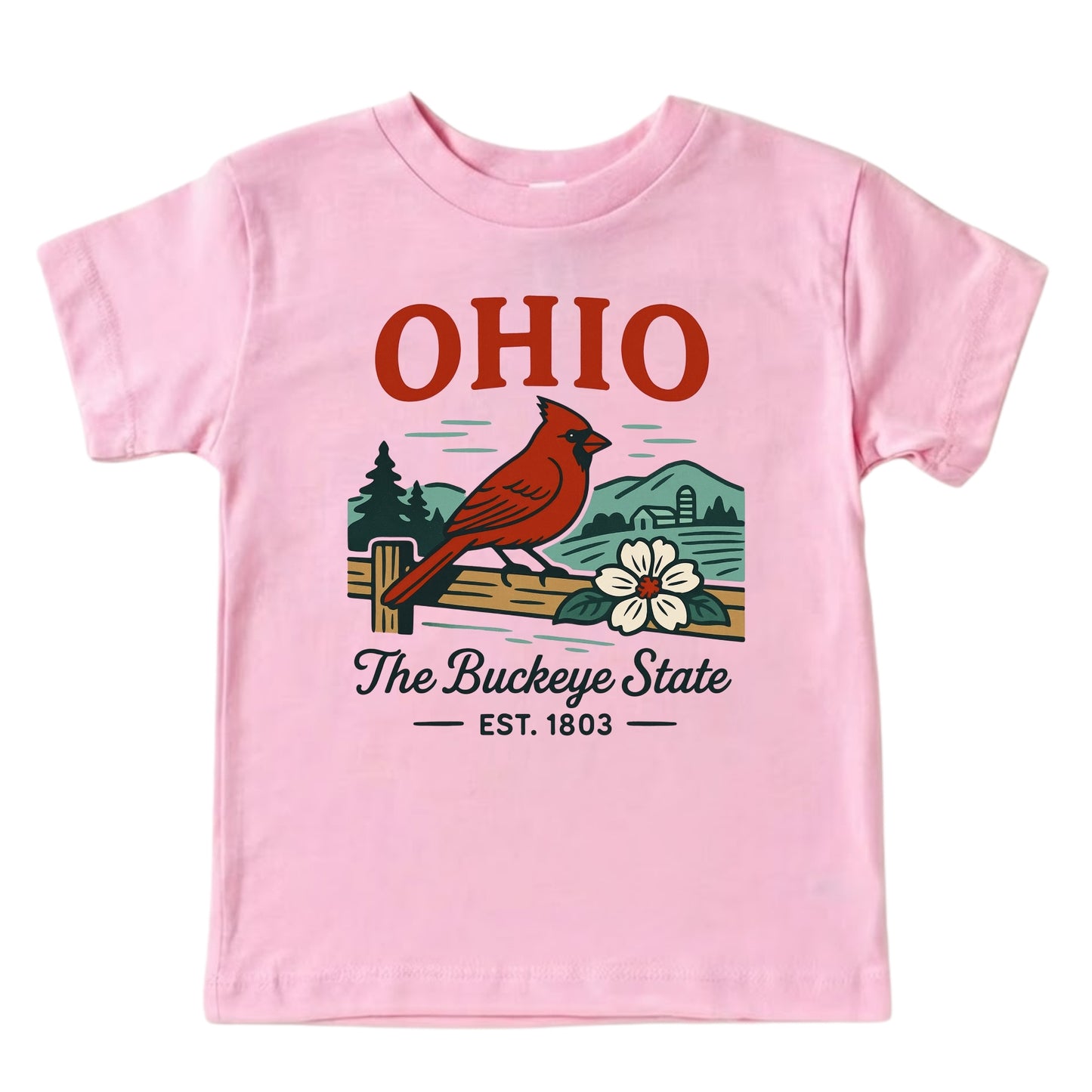 Ohio Vacation Kids Tshirt