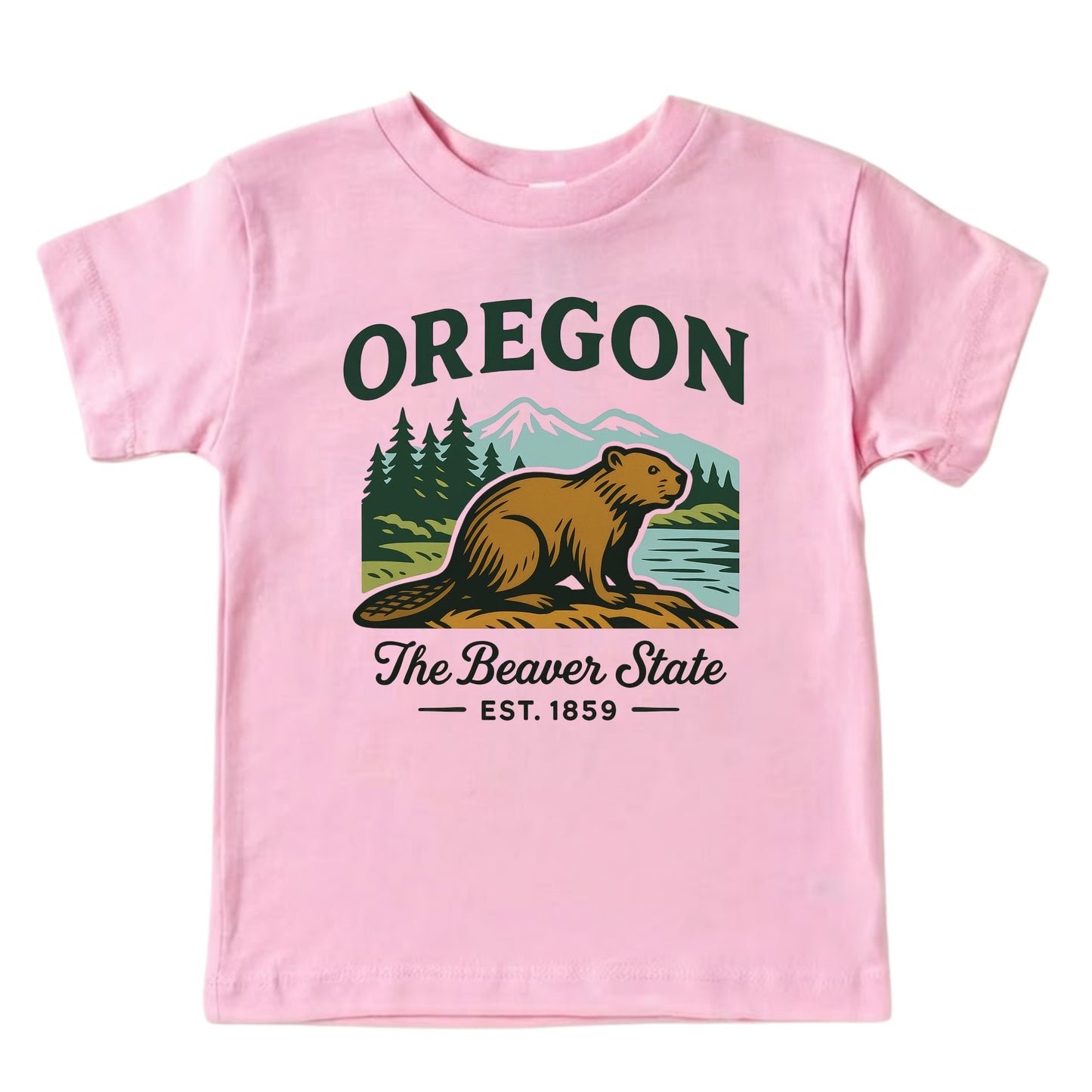 Oregon Vacation Kids Tshirt
