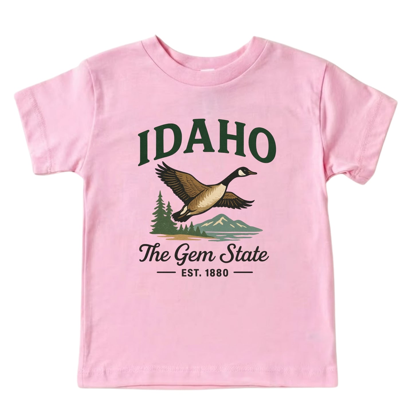 Idaho Vacation Kids Tshirt