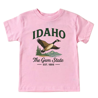 Idaho Vacation Kids Tshirt