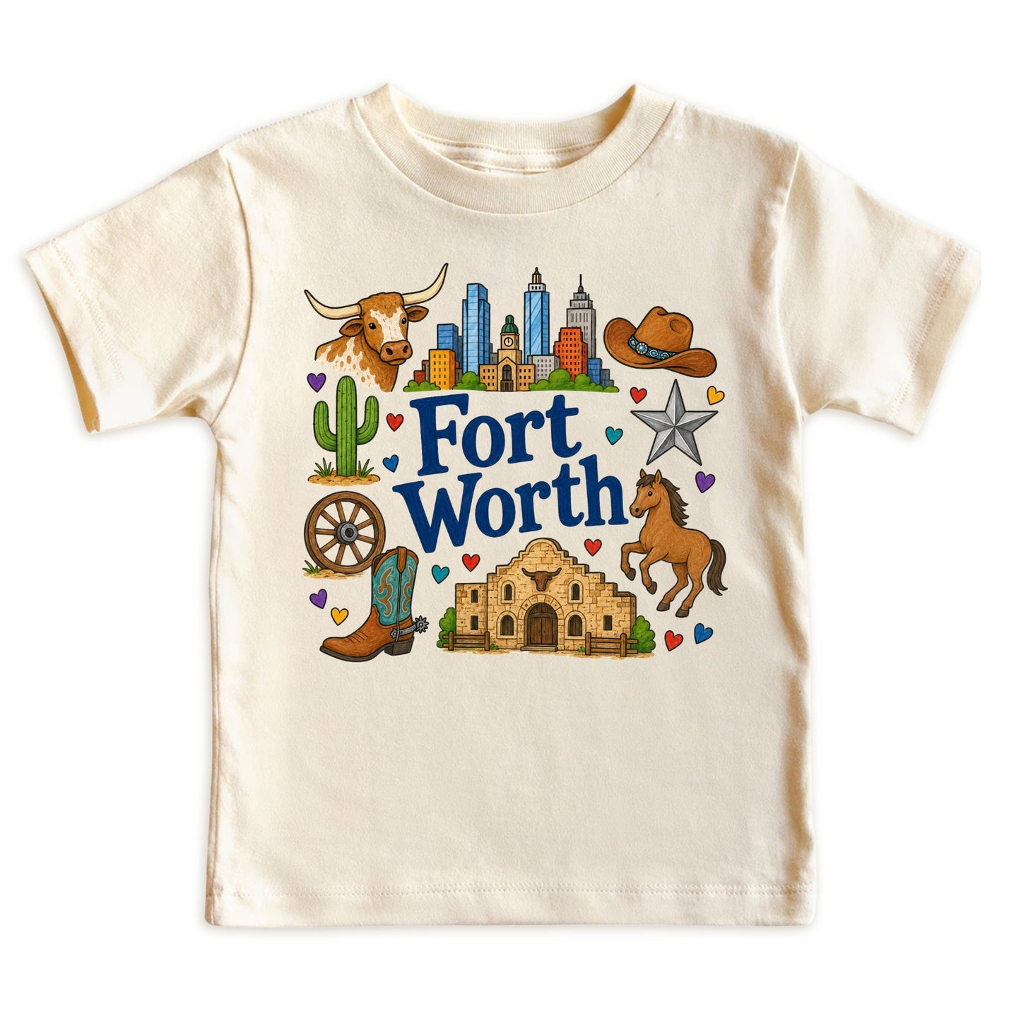 Fort Worth Kids T-Shirt