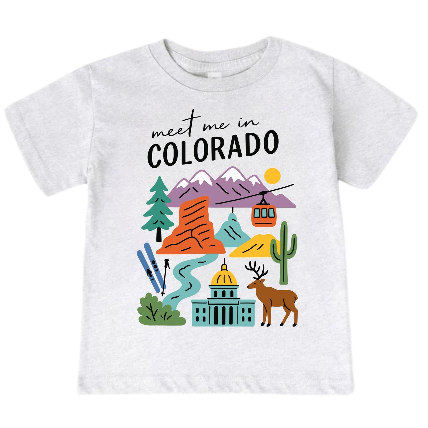 Colorado Baby Onesie ® - Denver Kids Vacation T-Shirt