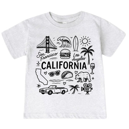 California Icons Baby Onesie ® – California Baby Bodysuit for Boys and Girls