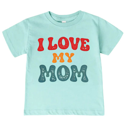 I Love My Mom ONESIE ®, Baby Bodysuit for Boys Girls
