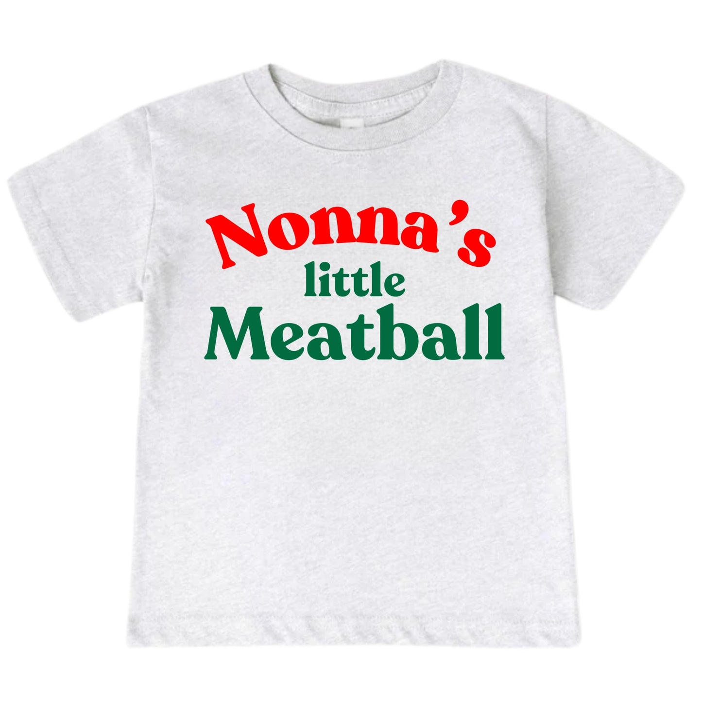 Nonna’s Little Meatball Baby Onesie ® – Italian Family Baby Bodysuit for Boys and Girls